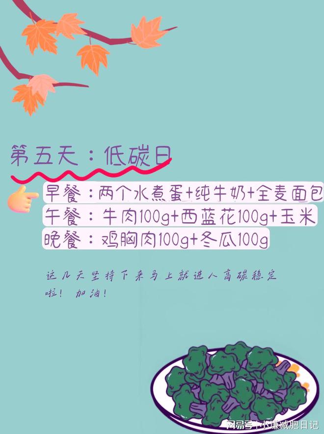 秋冬季节是减肥的黄金期王炸碳循环减肥法(图6)