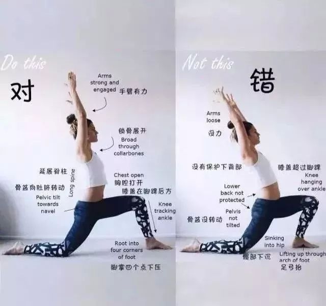 16个瑜伽体式正误对比图：超详细瑜伽正误对比图人不可错过！(图4)