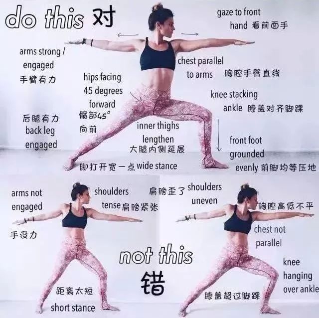 16个瑜伽体式正误对比图：超详细瑜伽正误对比图人不可错过！(图5)