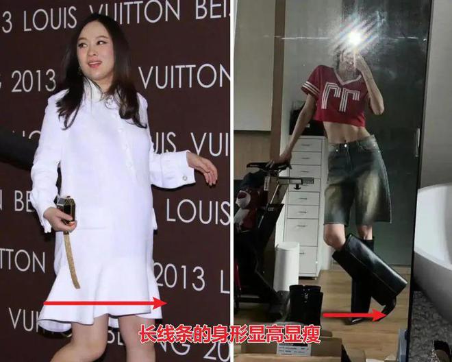 这才是谢金燕“反油腻”秘诀：永远自律的身形越来越年轻的打扮(图3)
