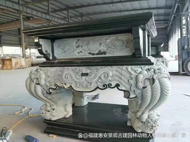 石雕供桌的历史渊源与文化背景：千年古韵流传至今(图1)