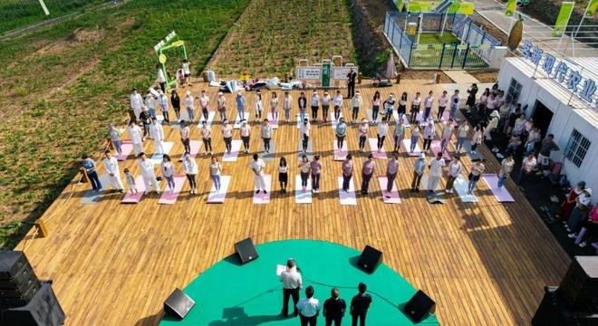 躺平不如躺森林！150+人集体“凹造型”瑜伽+吸氧=快乐翻倍！(图2)