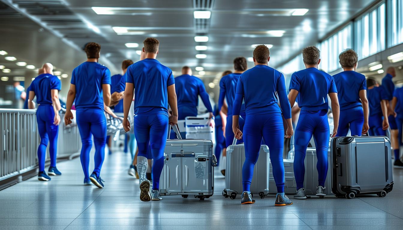 国足出征东亚杯行李多引关注？51人140件行李背后有何隐情(图6)