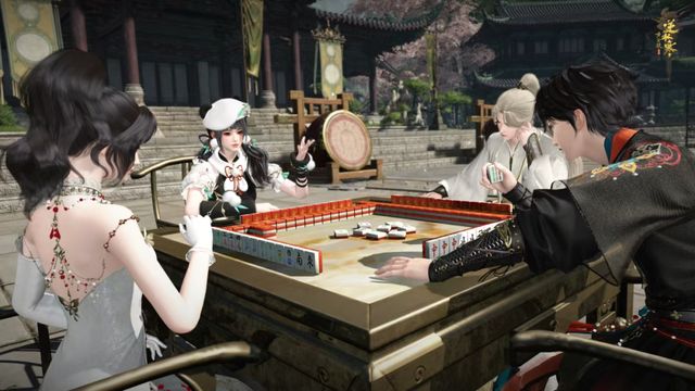 打牌人的最高致敬！土豪用50000张麻将砌成一扇“国粹艺术门”(图5)