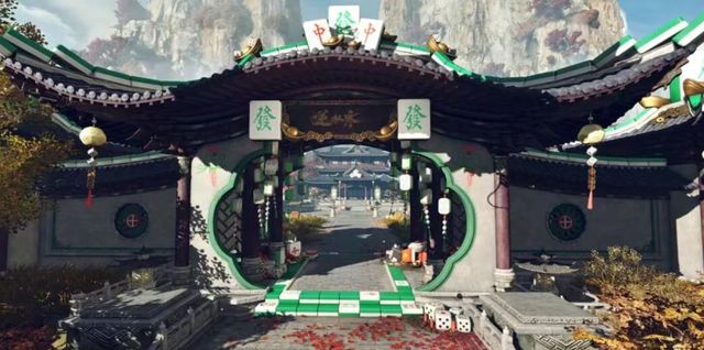 打牌人的最高致敬！土豪用50000张麻将砌成一扇“国粹艺术门”(图4)