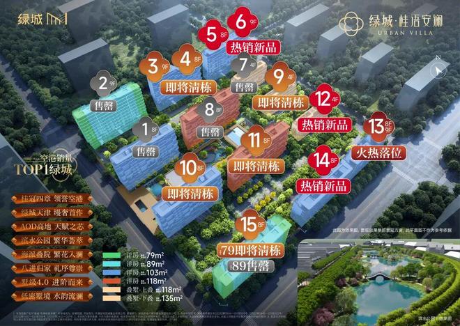 聚焦天津楼市:绿城·桂语安澜售楼处电话营销中心@电话(图29)