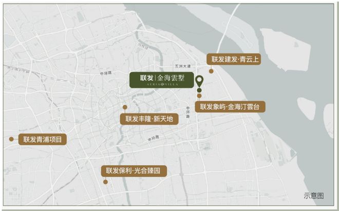 十一月百度热搜@联发金海雲墅售楼处电话：顶奢生活之选(图3)