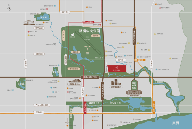 琥珀星樾湾项目售楼处地址(图1)