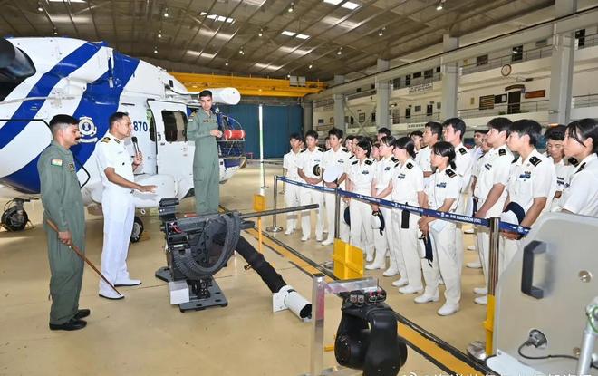 做瑜伽看机枪！日本海保访问印度海警想联合遏制中国(图4)